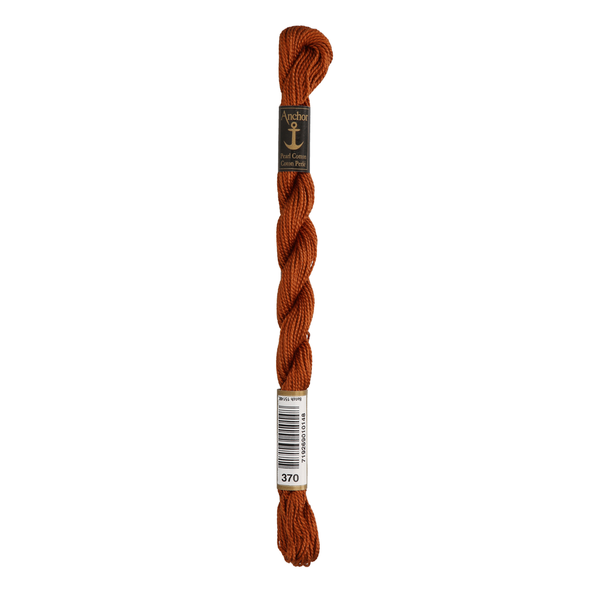 Anchor Pearl 5 Skein 5g (22m) Col.370 Orange