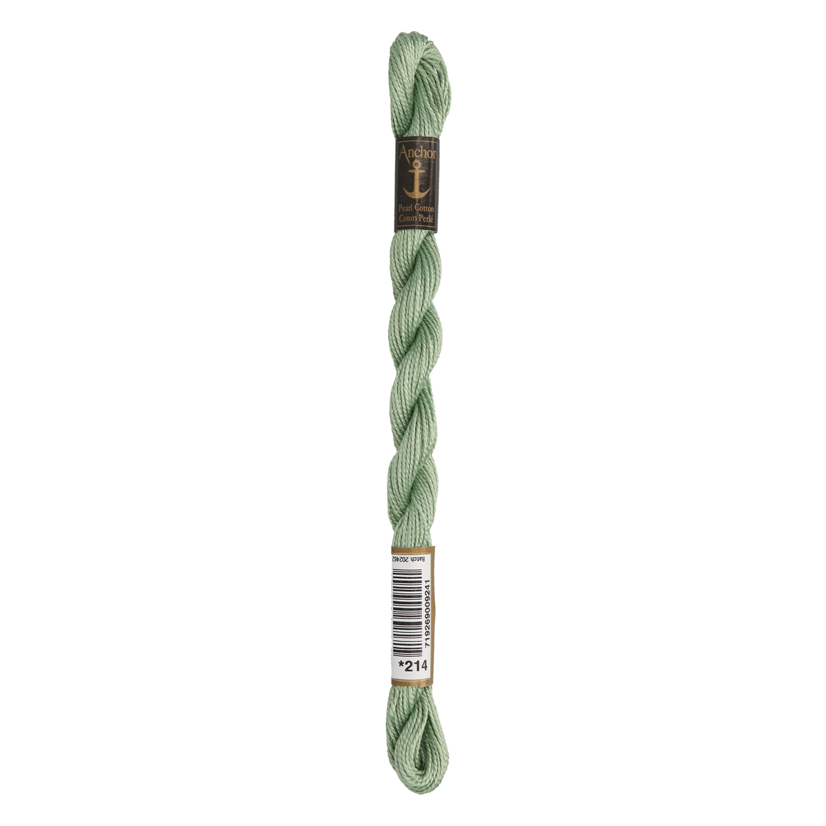 Anchor Pearl 5 Skein 5g (22m) Col.214 Green