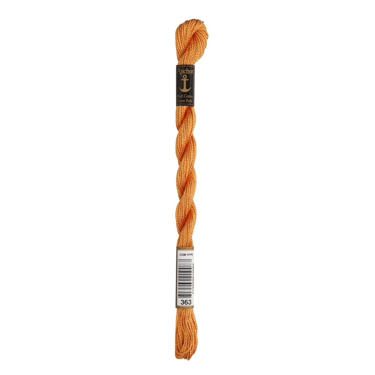 Anchor Pearl 5 Skein 5g (22m) Col.363 Orange