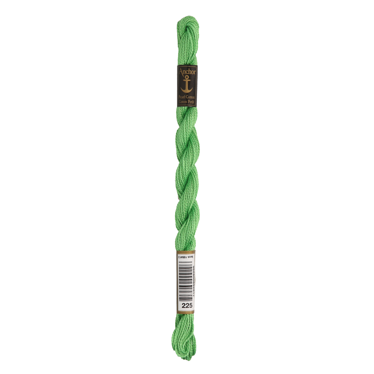 Anchor Pearl 5 Skein 5g (22m) Col.225 Green