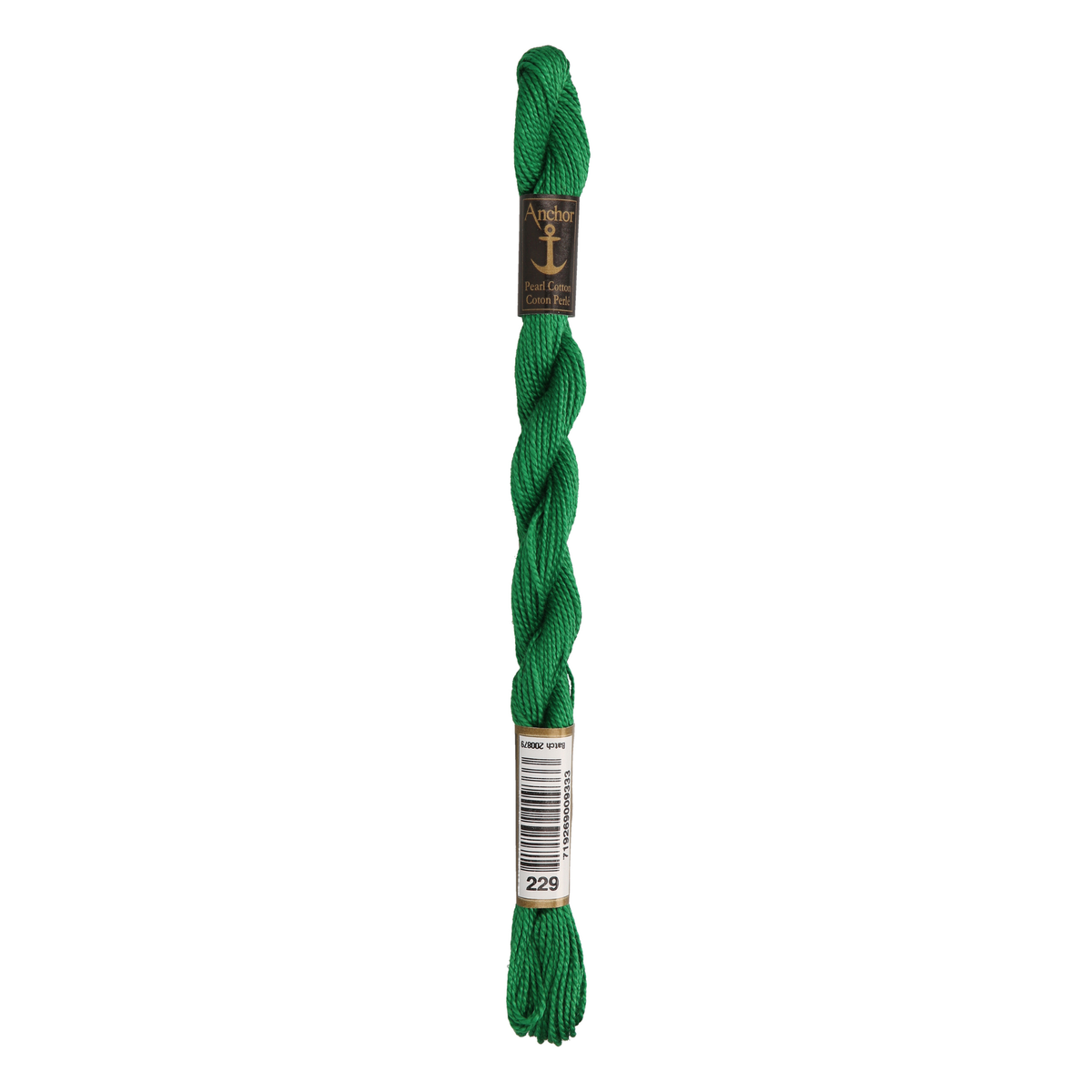 Anchor Pearl 5 Skein 5g (22m) Col.229 Green