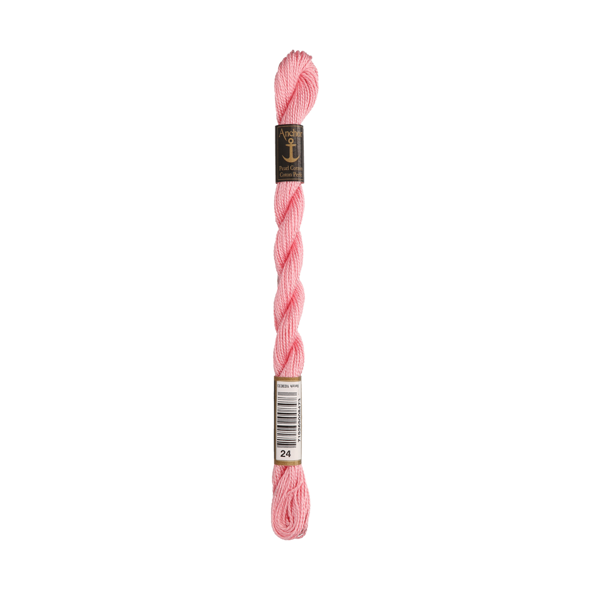 Anchor Pearl 5 Skein 5g (22m) Col.24  Pink