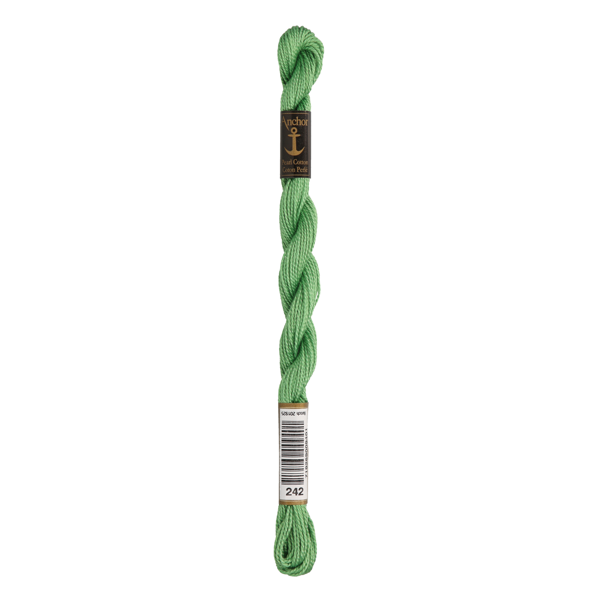 Anchor Pearl 5 Skein 5g (22m) Col.242 Green