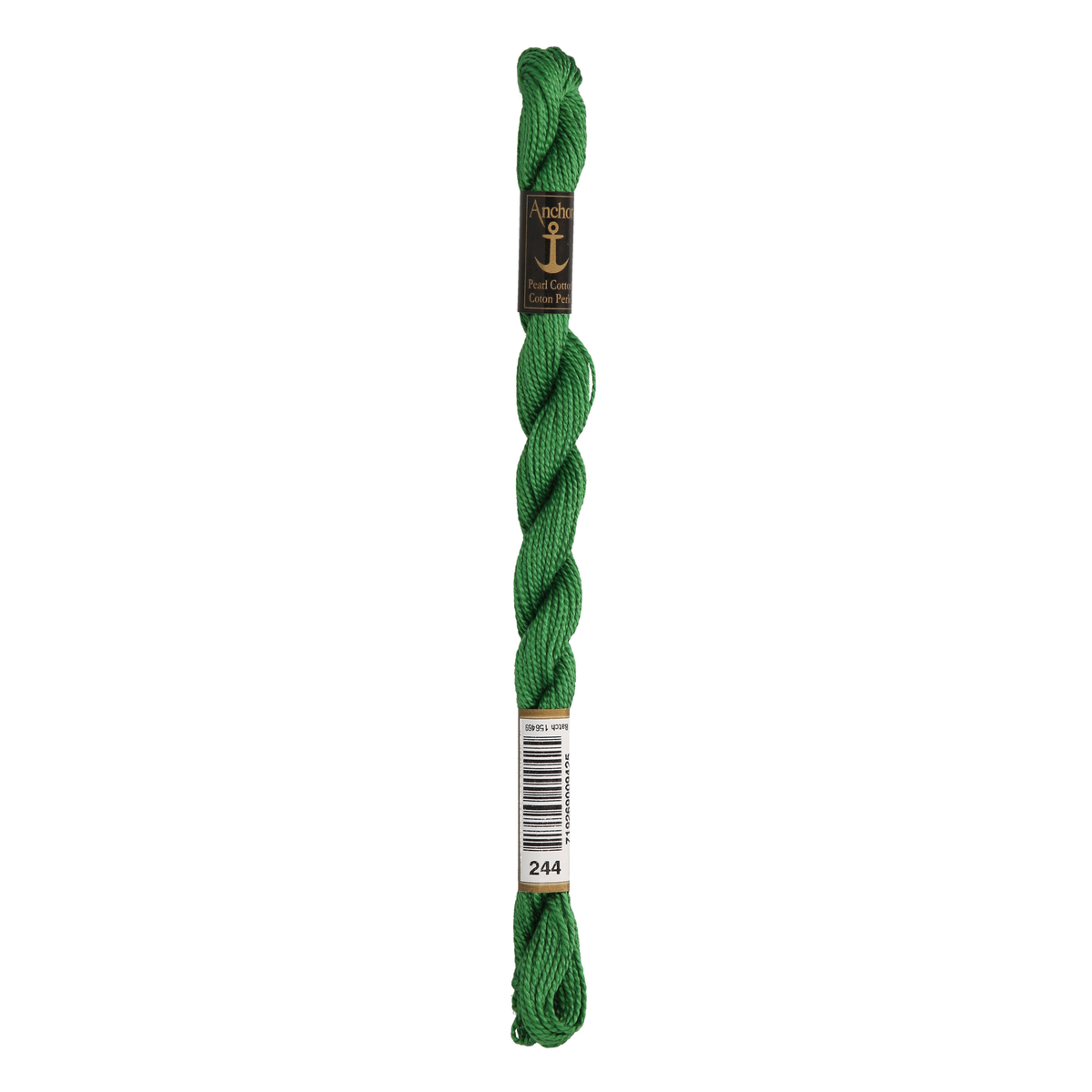 Anchor Pearl 5 Skein 5g (22m) Col.244 Green
