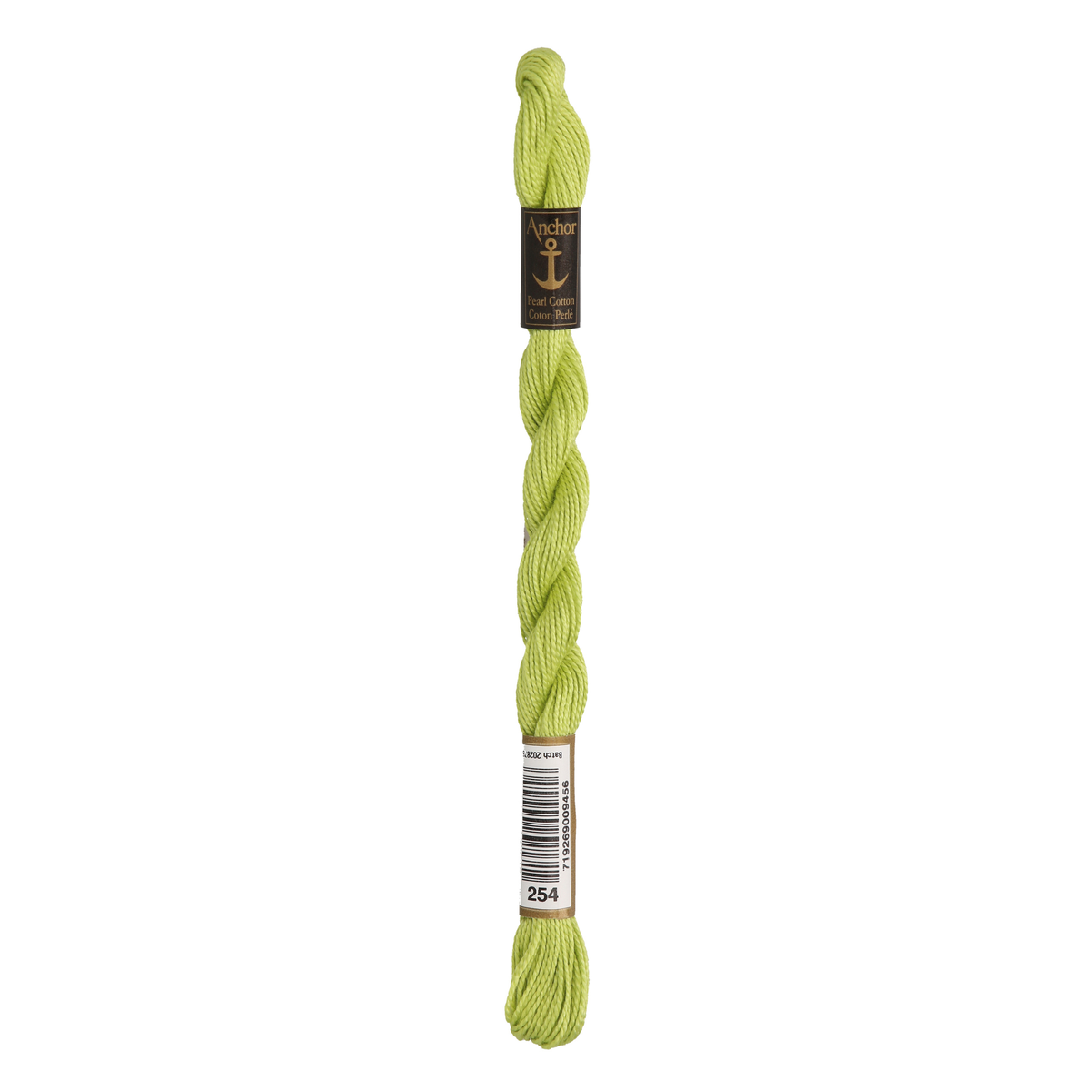 Anchor Pearl 5 Skein 5g (22m) Col.254 Green