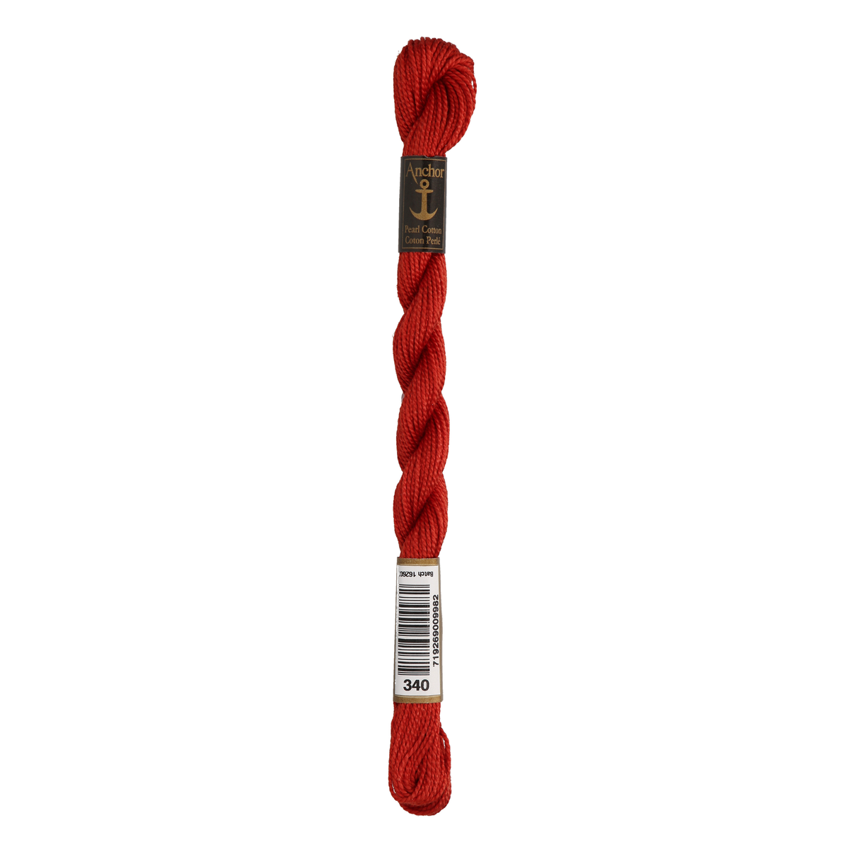 Anchor Pearl 5 Skein 5g (22m) Col.340 Red