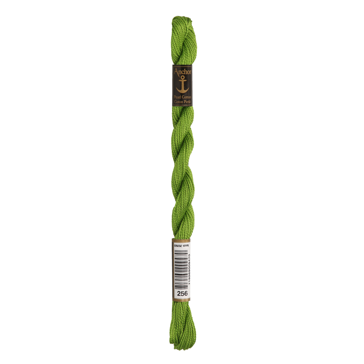 Anchor Pearl 5 Skein 5g (22m) Col.256 Green