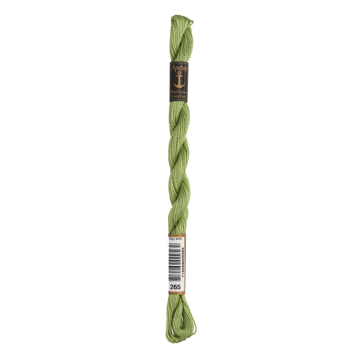 Anchor Pearl 5 Skein 5g (22m) Col.265 Green