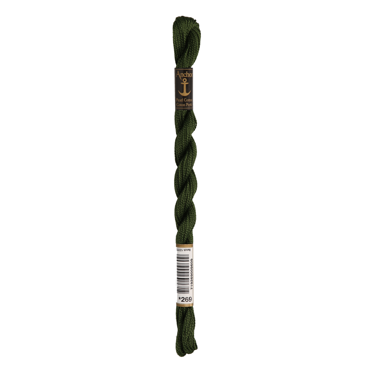 Anchor Pearl 5 Skein 5g (22m) Col.269 Green