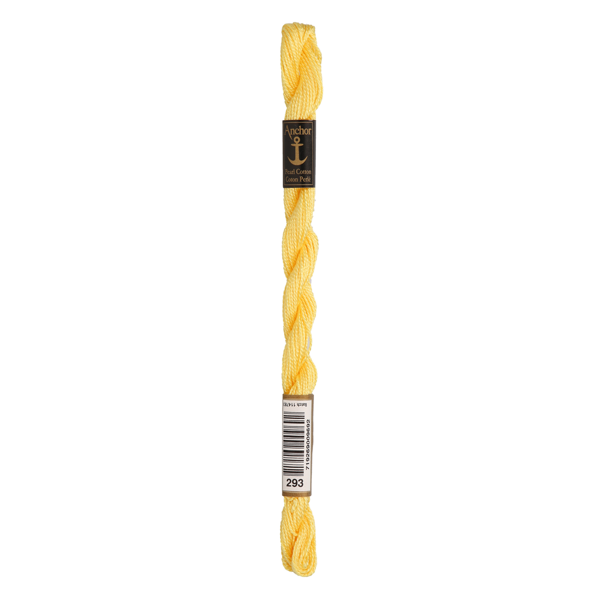 Anchor Pearl 5 Skein 5g (22m) Col.293 Yellow