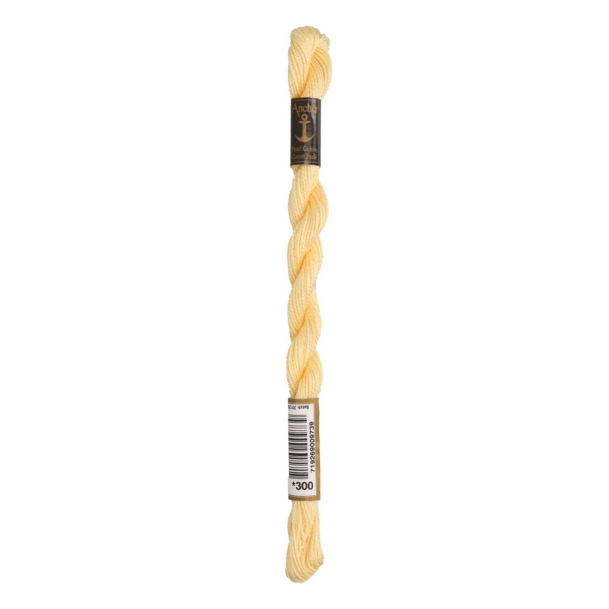 Anchor Pearl 5 Skein 5g (22m) Col.300 Yellow