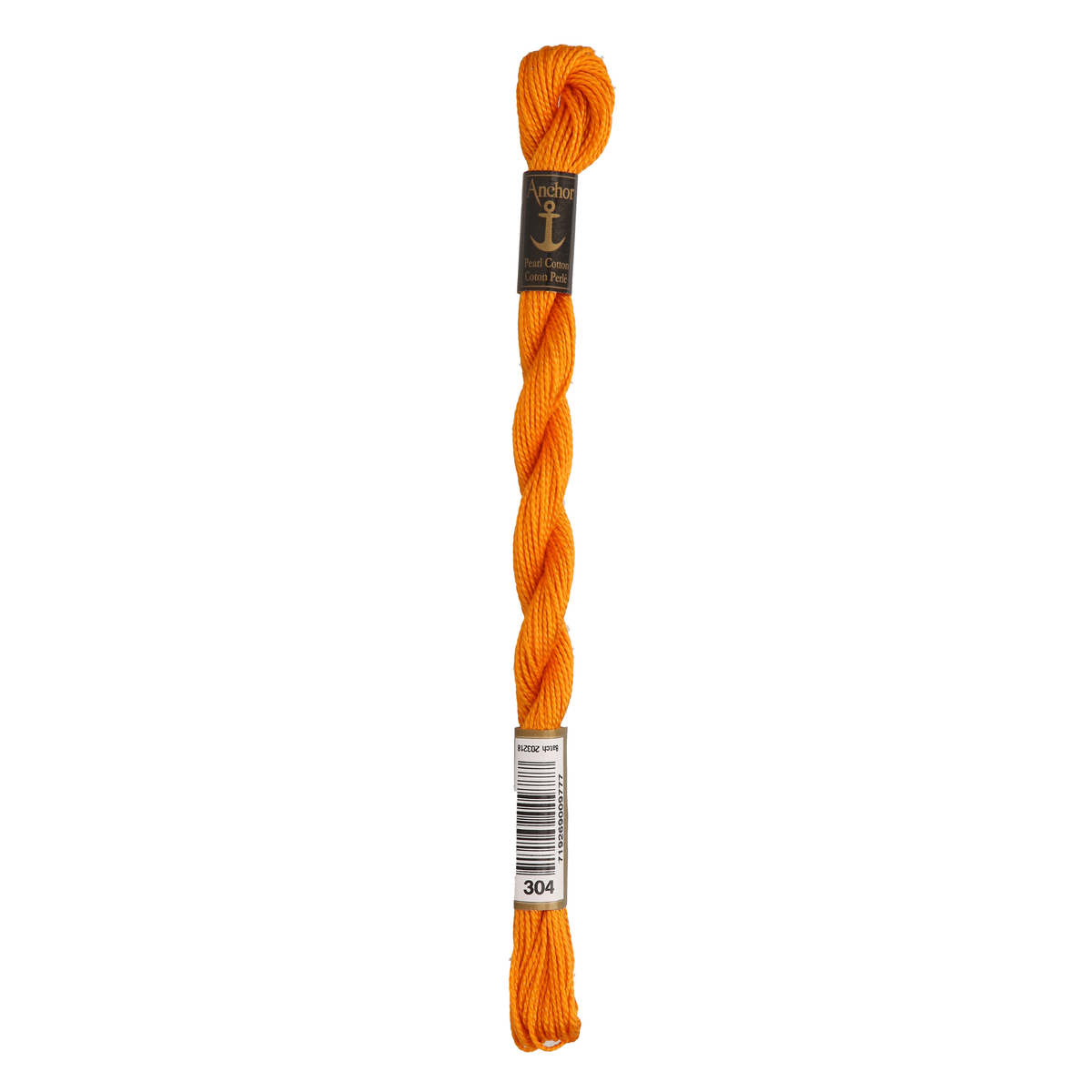 Anchor Pearl 5 Skein 5g (22m) Col.304 Orange