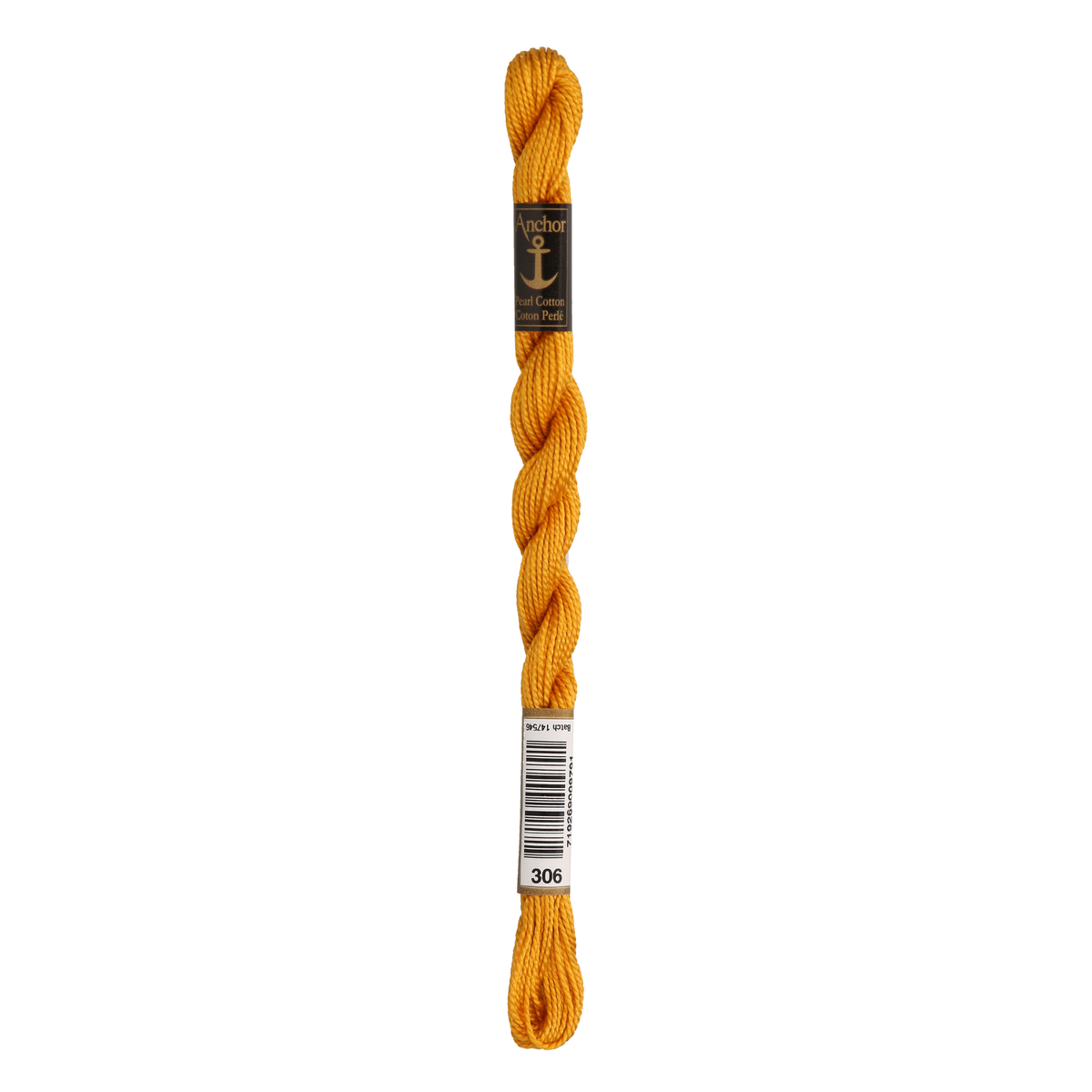 Anchor Pearl 5 Skein 5g (22m) Col.306 Orange