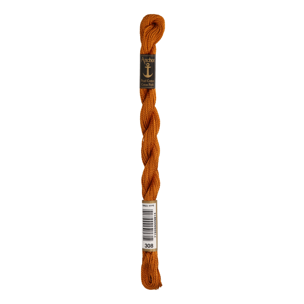 Anchor Pearl 5 Skein 5g (22m) Col.308 Brown