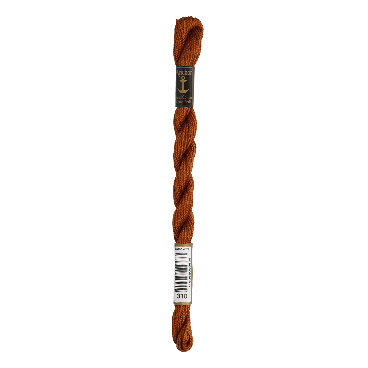 Anchor Pearl 5 Skein 5g (22m) Col.310 Brown