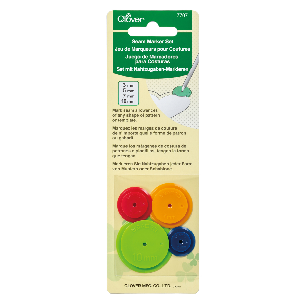 Clover Seam Marker Set
