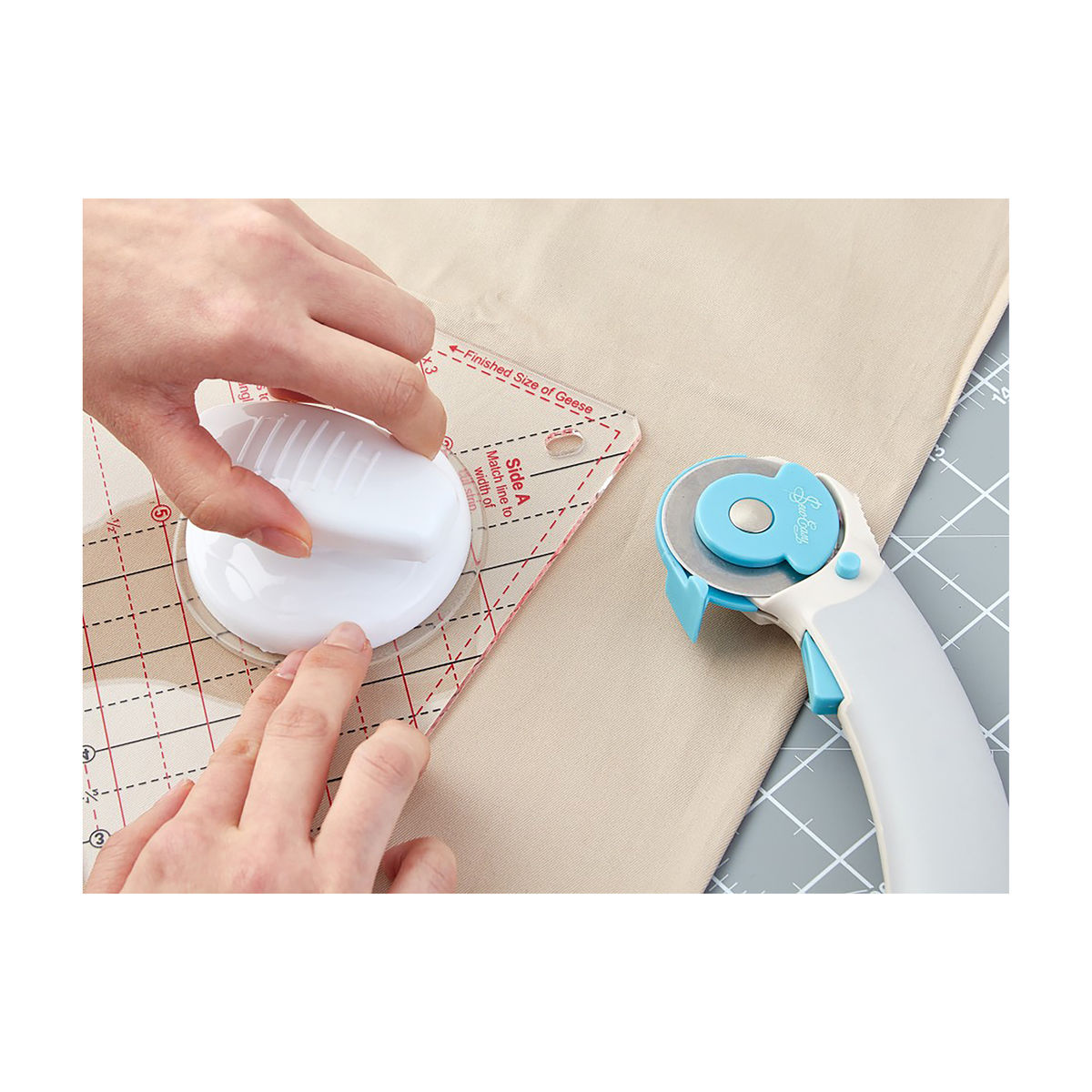 Sew Easy Fusible Ruler Grip Suction Handle
