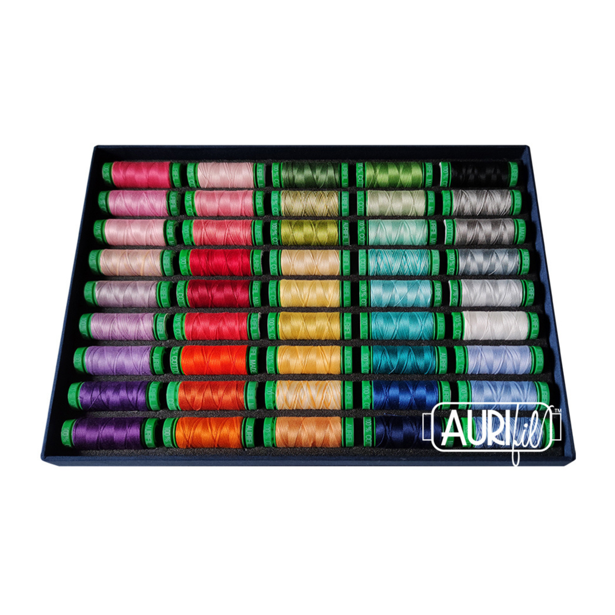Aurifil 40 Collection - Best Selection 45 x 150m Small Spools