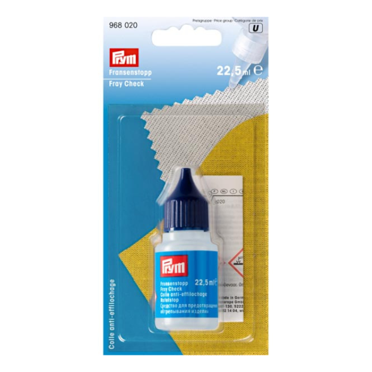 PRYM Fray check to prevent fabric fraying 22.5 ml