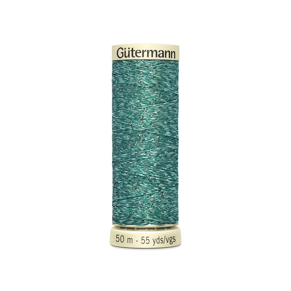 Gutermann Metallic Effect Thread - 50m Teal