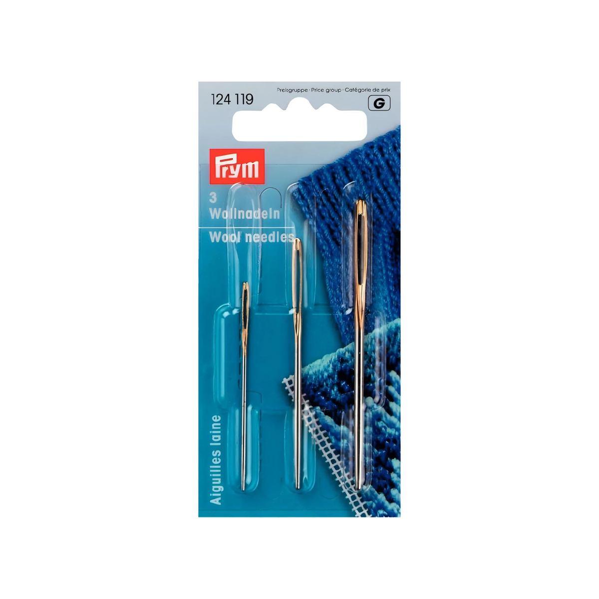 Prym Hand Sewing Needles Wool Assorted