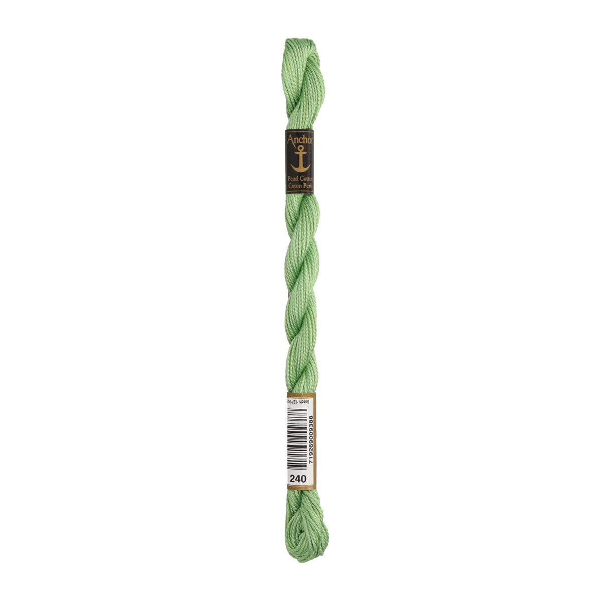 Anchor Pearl 5 Skein 5g (22m) Col.240 Green