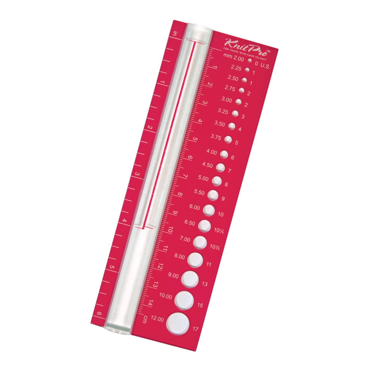 Needle Size Gauge: Red