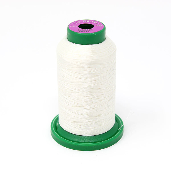 Isacord 40 0101 White Ash1000m Cone