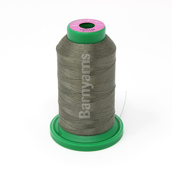 Isacord 40 0128 Smoke 1000m Cone