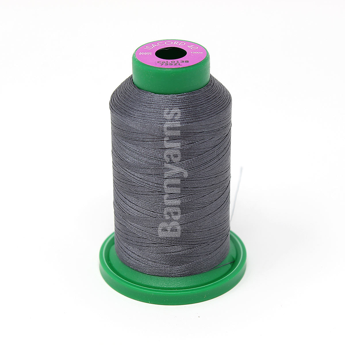 Isacord 40 0138 Sterling 1000m Cone