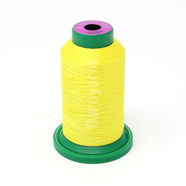 Isacord 40 0220 Lemon Sunbeam1000m Cone