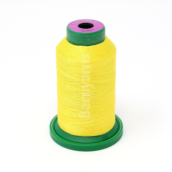 Isacord 40 0310 Pinapple Yellow1000m Cone