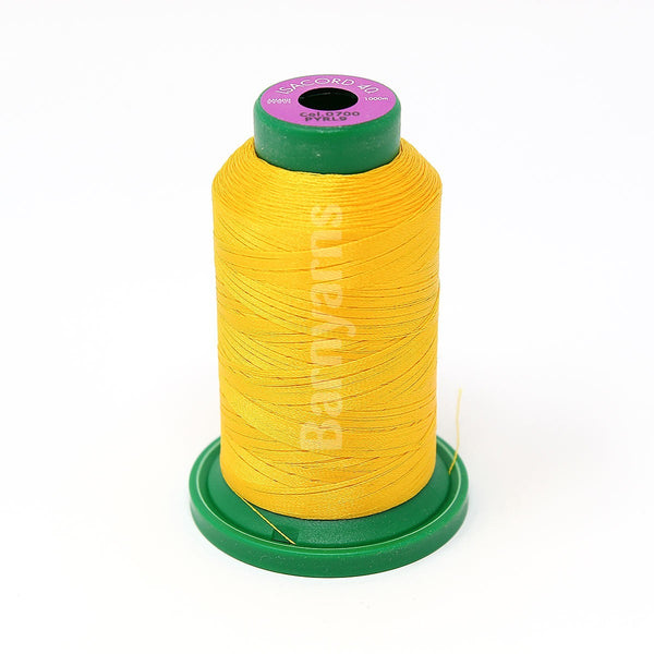 Isacord 40 0700 Mango Bright 5000m Cone