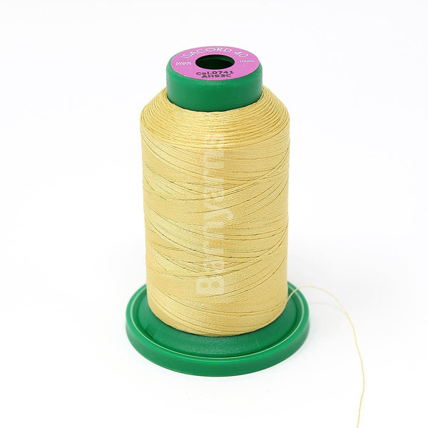Isacord 40 0741 Wheat 1000m Cone
