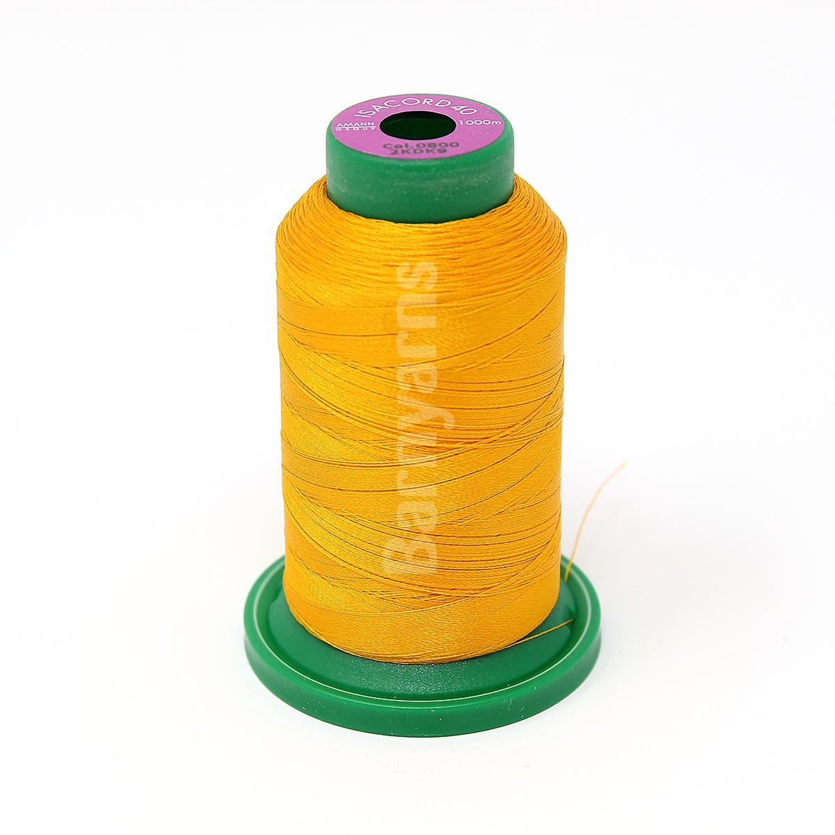 Isacord 40 0800 Rich Gold1000m Cone