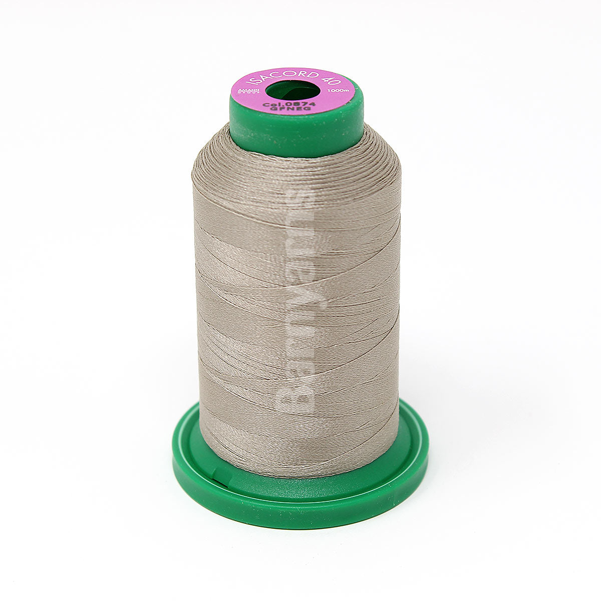 Isacord 40 0874 Gravel 1000m Cone