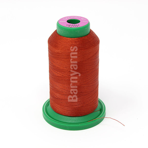 Isacord 40 1312 Burnt 1000m Cone