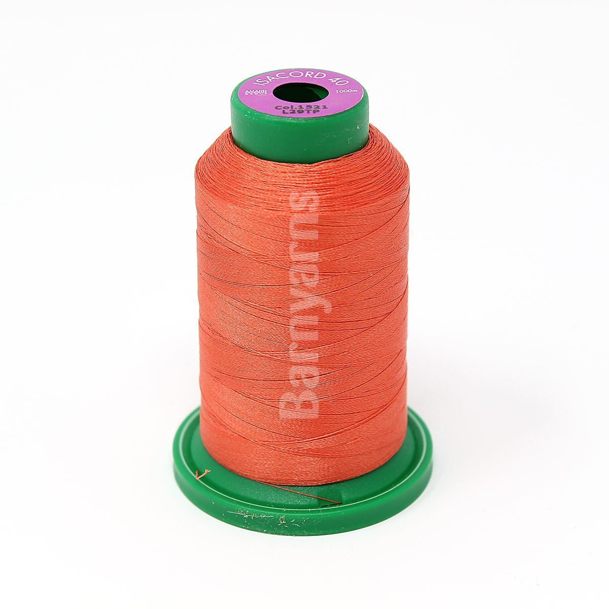 Isacord 40 1521 Fire Flamingo1000m Cone