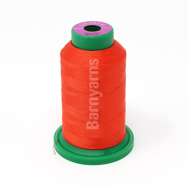Isacord 40 1701 Red Red1000m Cone