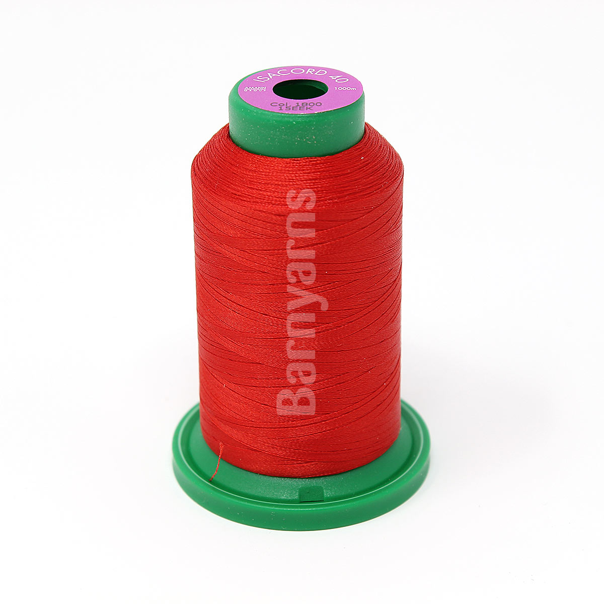 Isacord 40 1800 Brick Wildfire 5000m Cone