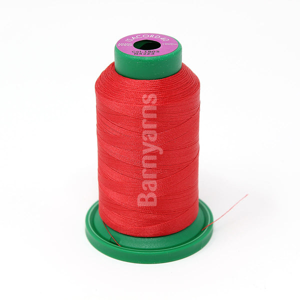 Isacord 40 1805 Ruby Strawberry 5000m Cone