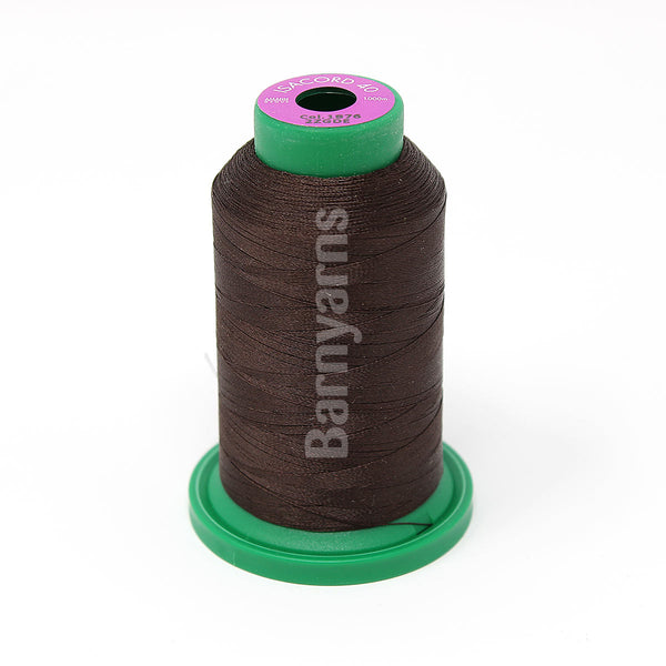 Isacord 40 1876 Chocolate 1000m Cone