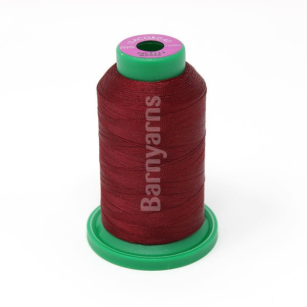 Isacord 40 2113 Redwood Cranberry1000m Cone