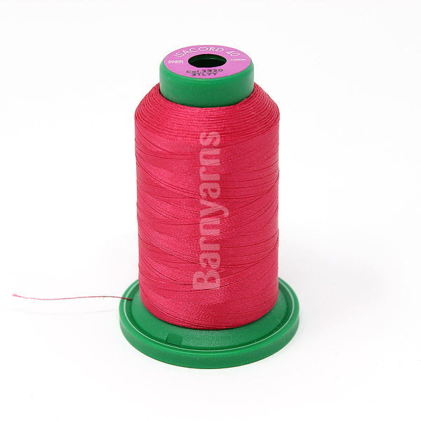 Isacord 40 2320 Dark Carnation1000m Cone