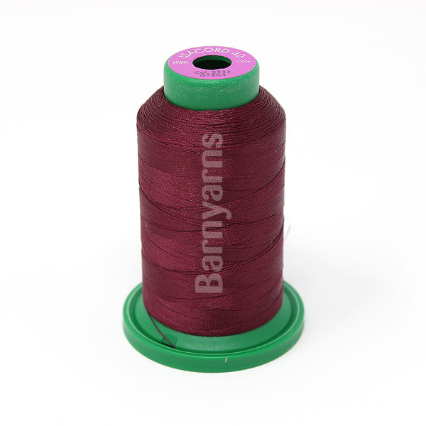 Isacord 40 2333 Dark Auburn1000m Cone