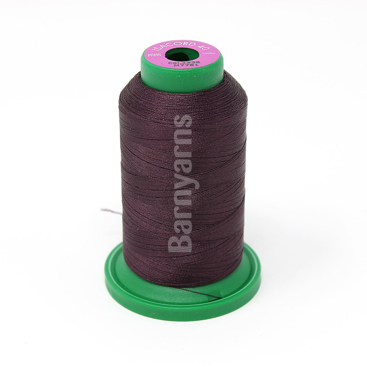 Isacord 40 2336 Mid Chocolate 5000m Cone
