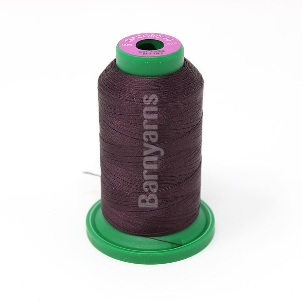 Isacord 40 2336 Mid Chocolate 5000m Cone