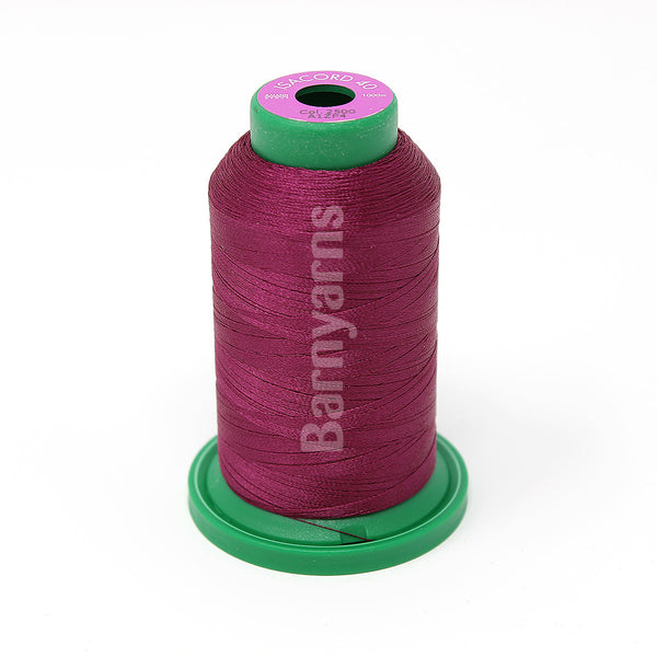 Isacord 40 2500 Mulberry Boysenberry1000m Cone