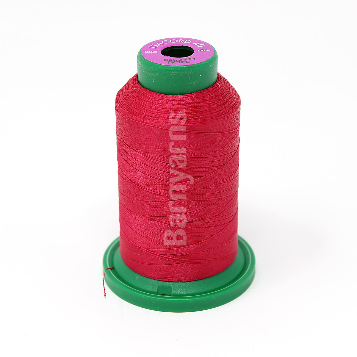 Isacord 40 2521 Burnt Cherry1000m Cone