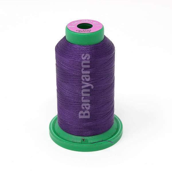 Isacord 40 2702 Grape 1000m Cone